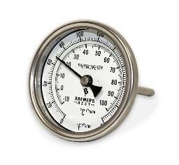 Brewers Best Kettle Thermometer 3" Dial and 4" Probe