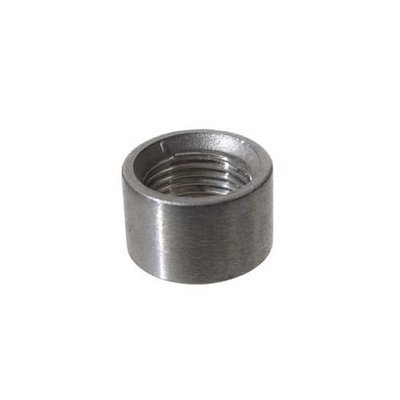 Stainless Half Coupler - 1/2 in.