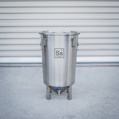 Brew Bucket Stainless Steel Fermenter - 7 gal.