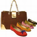Ladies shoes and handbags