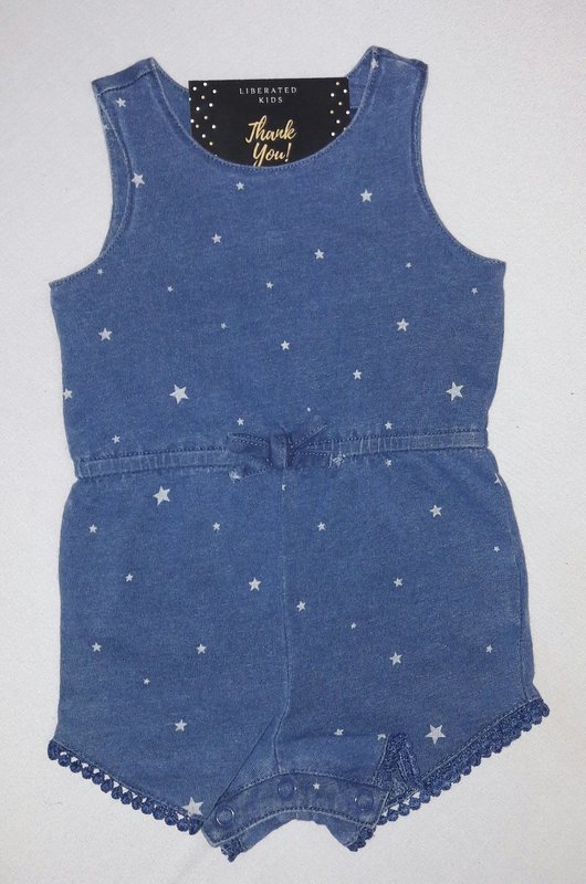 Baby Girls sleeveless jumpsuit