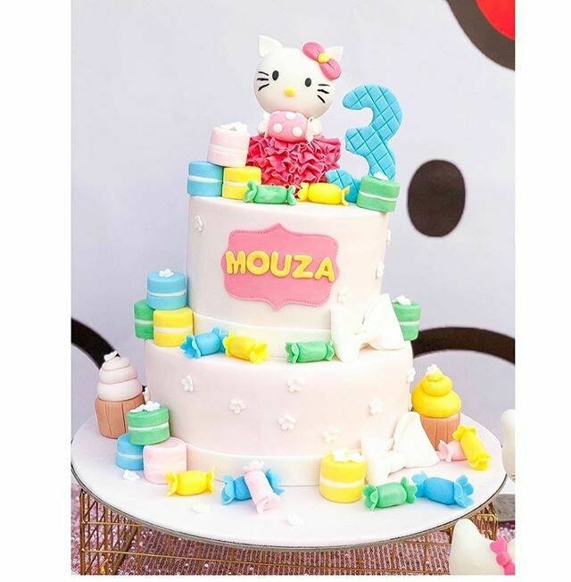 Hello Kitty 2 Tier Cake