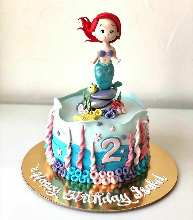 Mermaid Cake - 3D