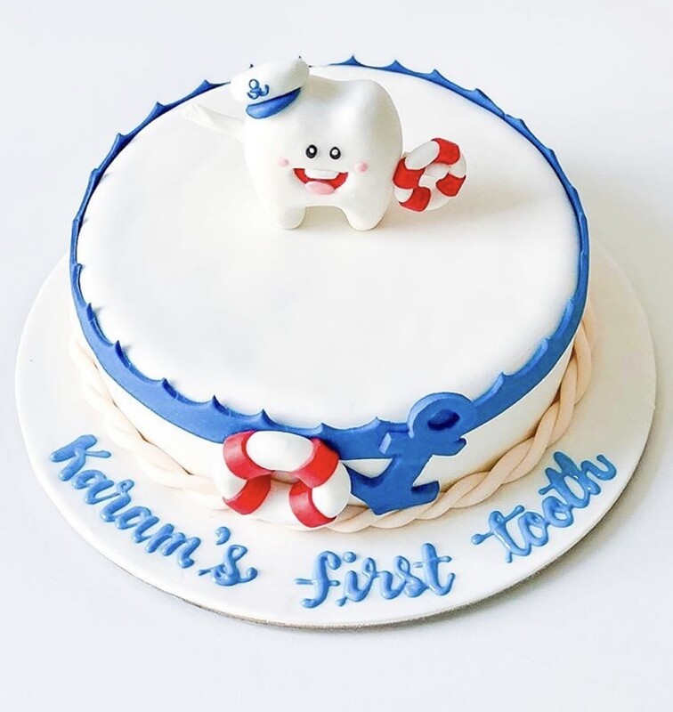 First Tooth Cake