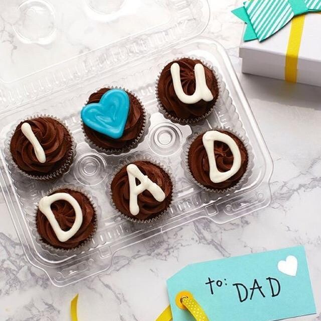 Love You Dad Cupcakes