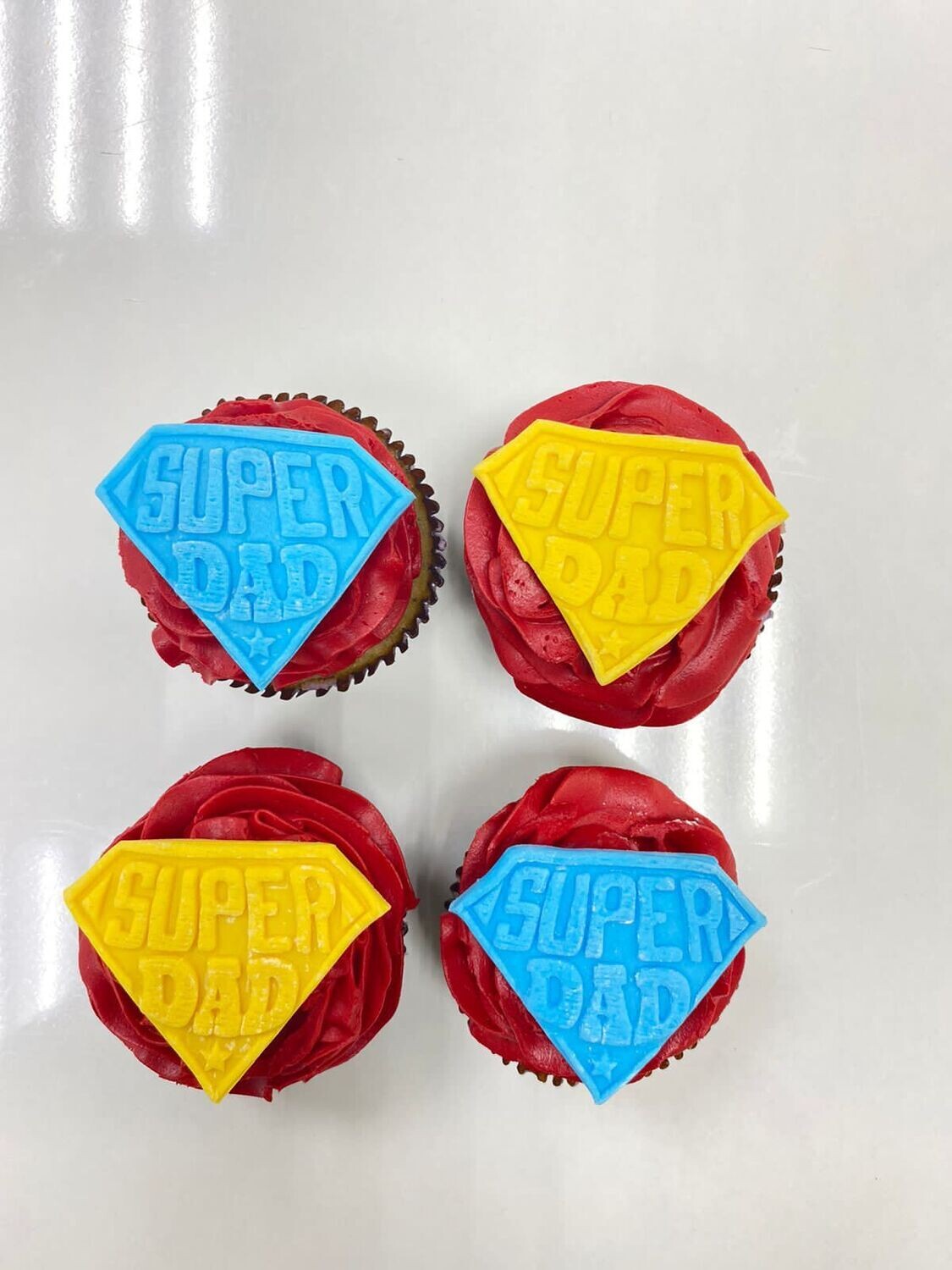 Super Dad Cupcakes