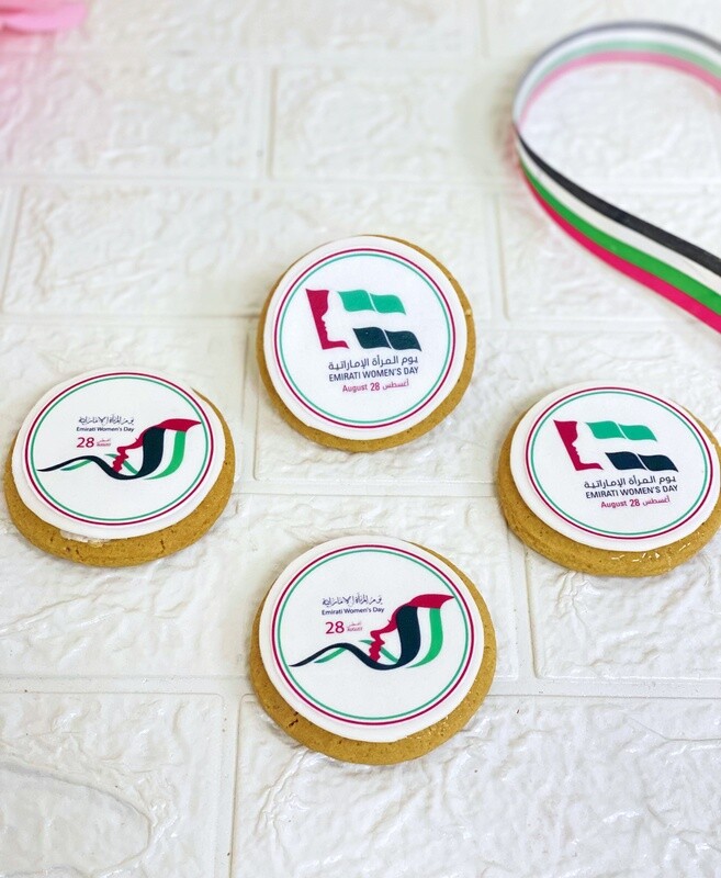 Adorable Emirati Women's days designer cookies