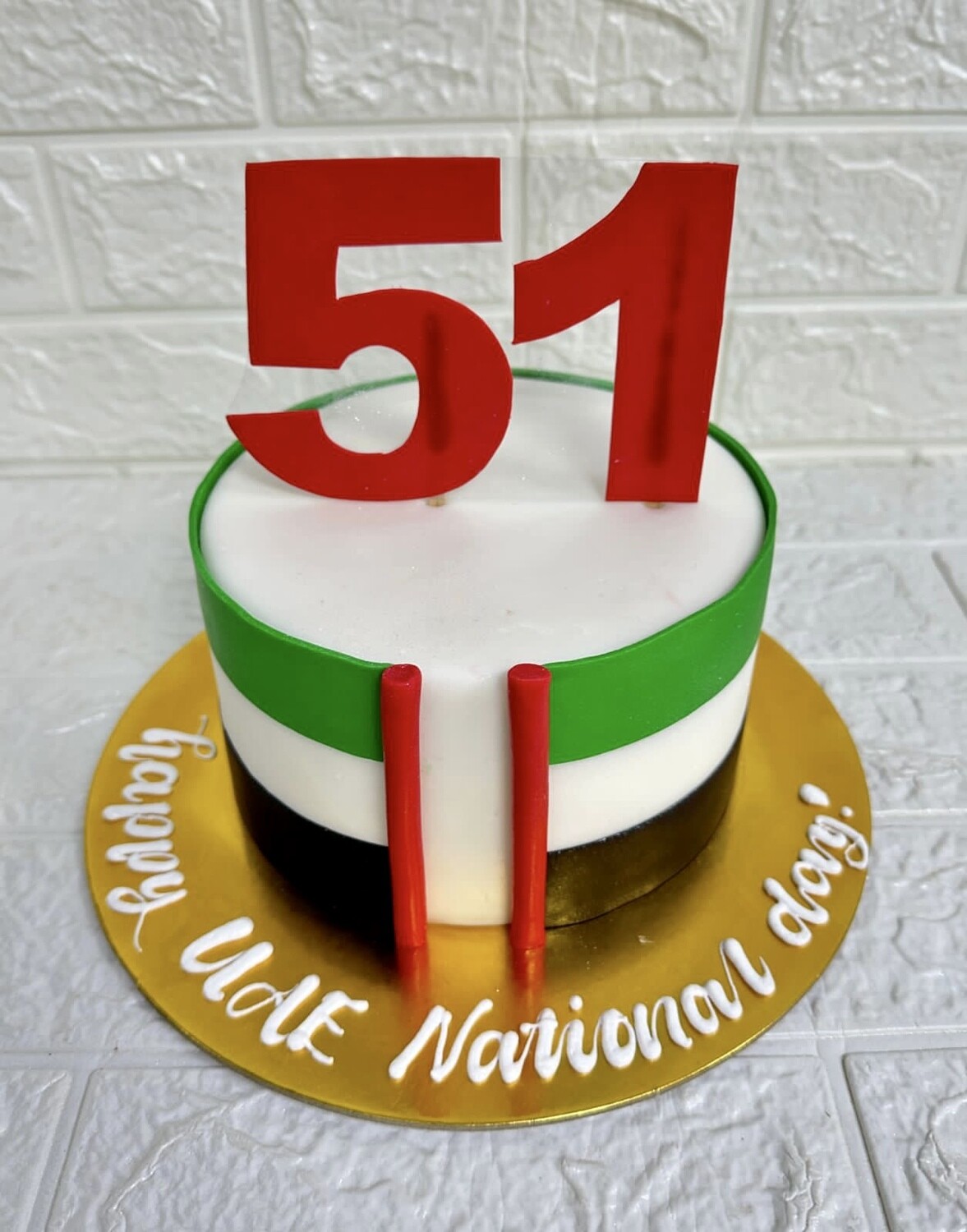 UAE Theme Branded Cake