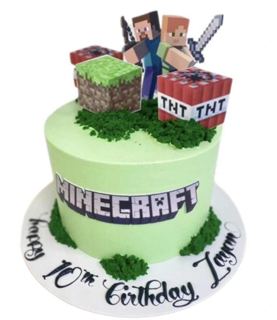 Share 147+ minecraft birthday cake super hot