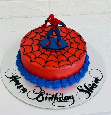 Spider Theme cake