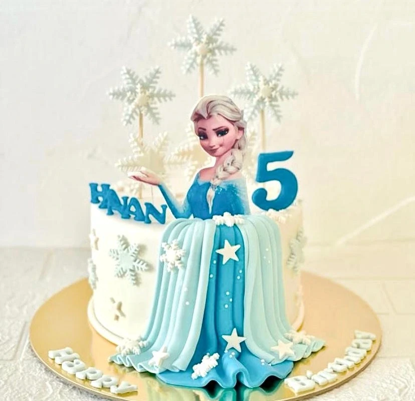 frozen-theme-cake