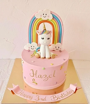 Unicorn Cake - 3D