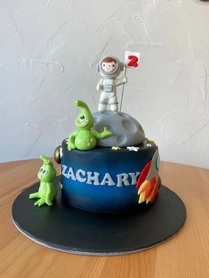 Space / Astronaut theme Cake
