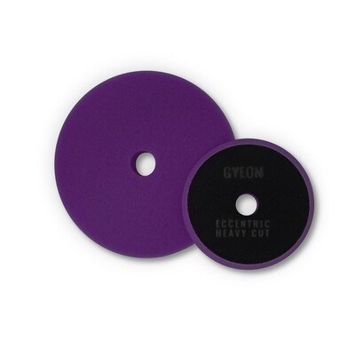 Полировальный круг Твердый GYEON ECCENTRIC HEAVY CUT Поролоновый Фиолетовый комплект (80мм х2)