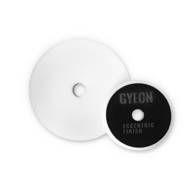 Полировальный круг Очень мягкий GYEON ECCENTRIC FINISH Поролоновый Белый комплект (80мм х2)