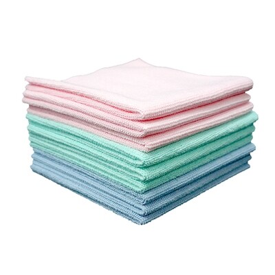 Микрофибра безворсовая универсальная мягкая (32х32см) PURESTAR SPEED POLISH MULTI PORPOUSE LIGHT TOWEL​, 9шт