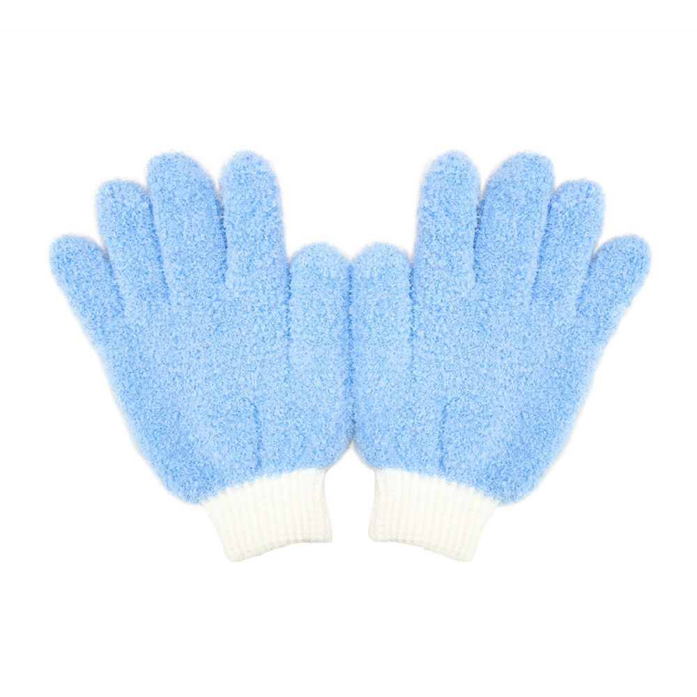 Перчатки для ухода за интерьером из мягкой микрофибры (16х23см) PURESTAR DUST INTERIOR GLOVE​, синие