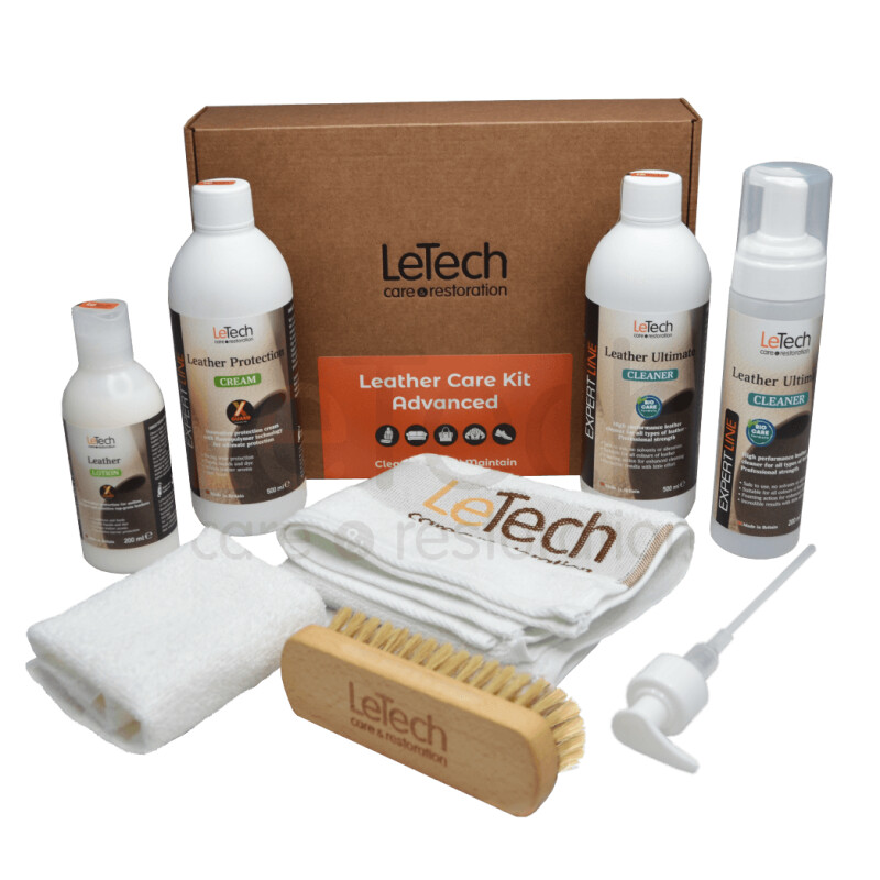 Набор для ухода за кожей LeTech Leather Care Kit ADVANCED