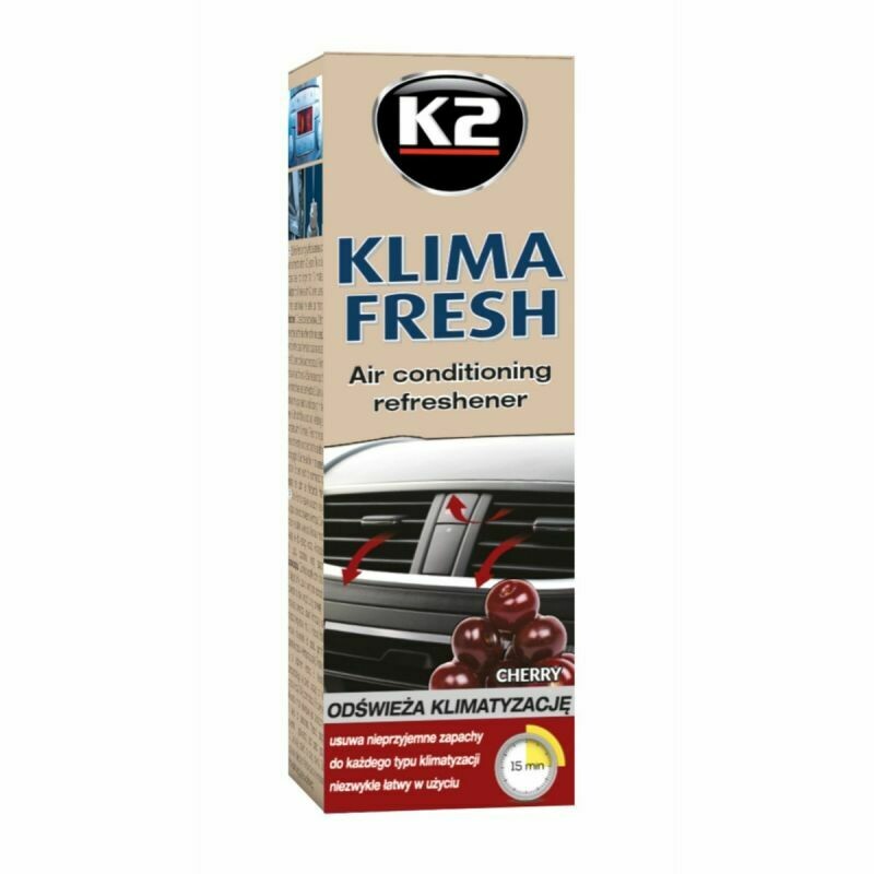 Очиститель кондиционера автомобиля Вишня K2 KLIMA FRESH CHERRY, 150мл