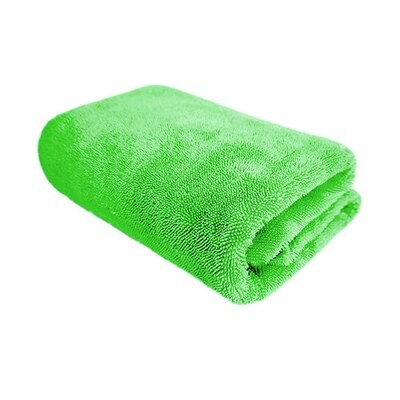 Полотенце для сушки мягкое микрофибровое профессиональное зеленое PURESTAR TWIST DRYING TOWEL GREEN, 70х90см