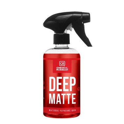 Чернитель резины шин матовый Chemical Russian Deep Matte, 500мл