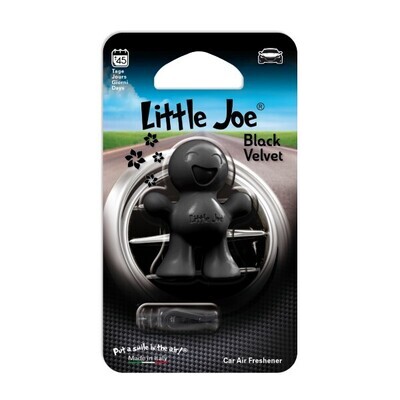Ароматизатор для автомобиля в дефлектор улыбающийся человечек Little Joe Classic Black Velvet, Восточный