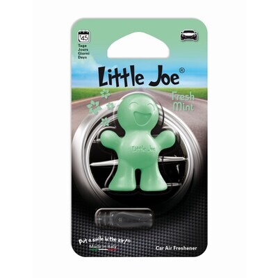 Ароматизатор для автомобиля в дефлектор улыбающийся человечек Little Joe Classic Fresh Mint, Свежая Мята