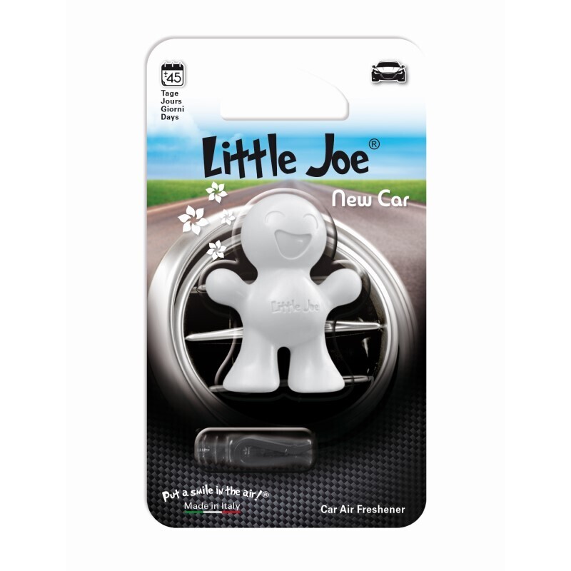 Ароматизатор для автомобиля в дефлектор улыбающийся человечек Little Joe Classic New Car, Новая машина