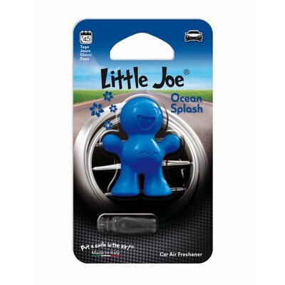 Ароматизатор для автомобиля в дефлектор улыбающийся человечек Little Joe Classic Ocean, Океанский бриз