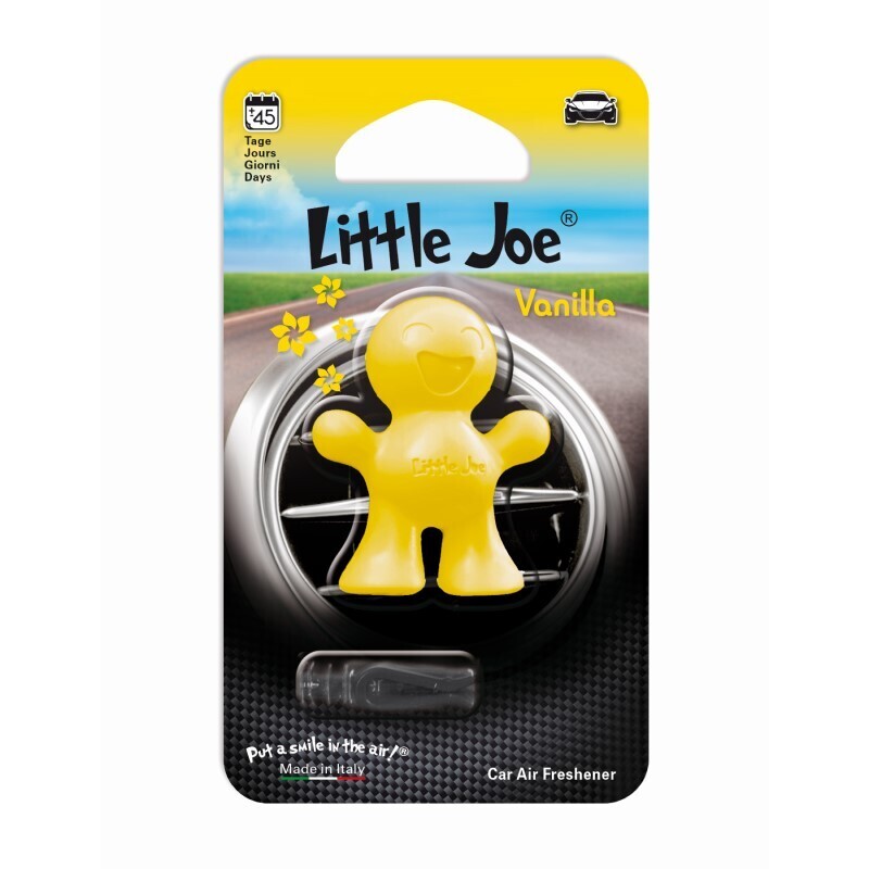 Ароматизатор для автомобиля в дефлектор улыбающийся человечек Little Joe Classic Vanilla, Ваниль