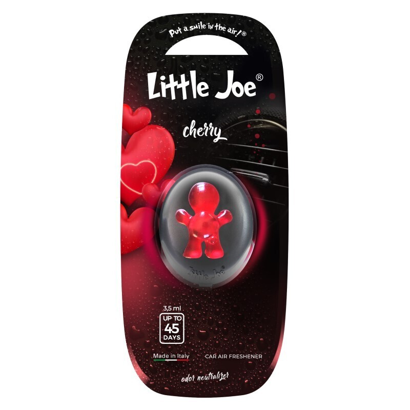 Ароматизатор мембранный в дефлектор улыбающийся человечек Little Joe Membrane Cherry, Вишня