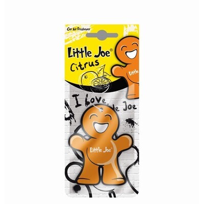 Ароматизатор бумажный подвесной человечек Little Joe Paper Citrus, Цитрус