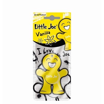 Ароматизатор бумажный подвесной человечек Little Joe Paper Vanilla, Ваниль