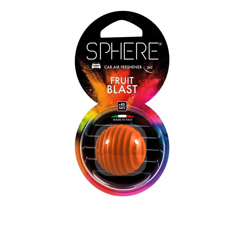 Ароматизатор в дефлектор сферический Sphere Fruit Blast, Фруктовый взрыв
