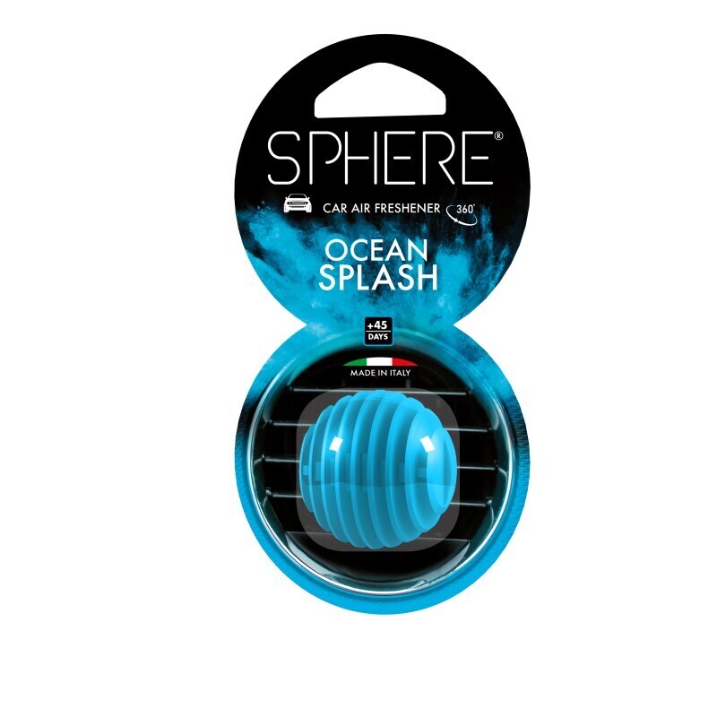 Ароматизатор в дефлектор сферический Sphere Ocean Splash, Океанский бриз