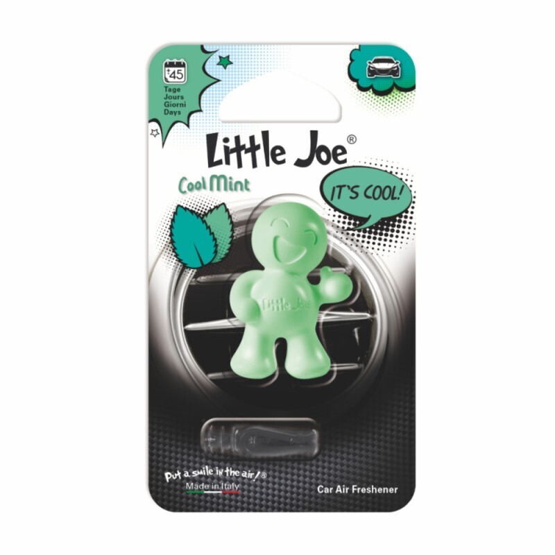 Ароматизатор в дефлектор улыбающийся человечек Little Joe ОК Cool Mint, Свежая мята