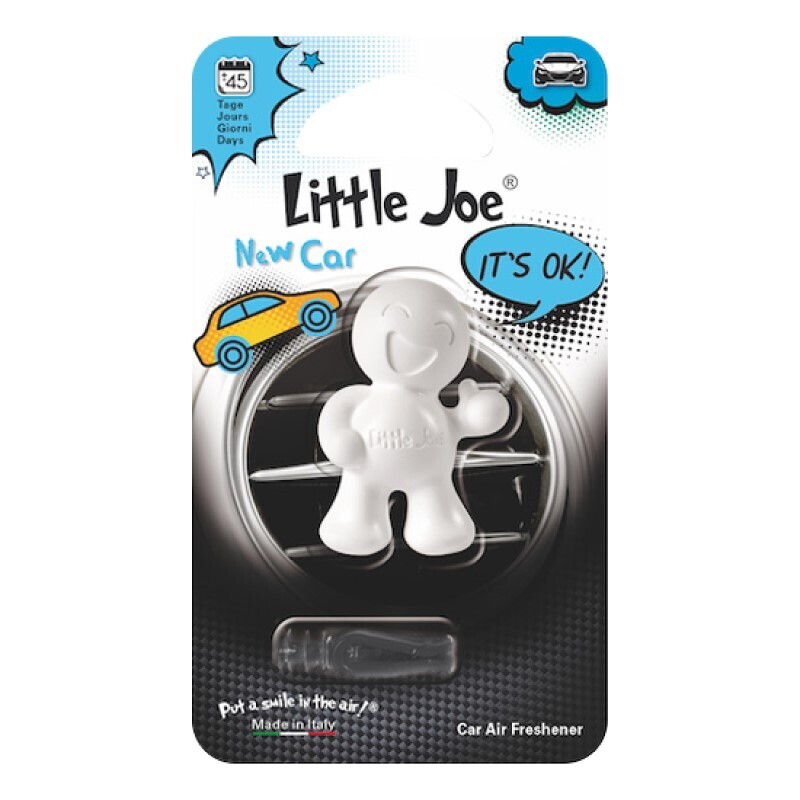 Ароматизатор в дефлектор улыбающийся человечек Little Joe ОК New Car, Новая машина