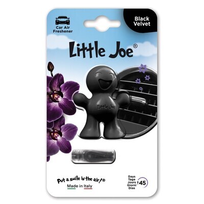 Ароматизатор в дефлектор улыбающийся человечек Little Joe Classic Black Velvet, Восточный