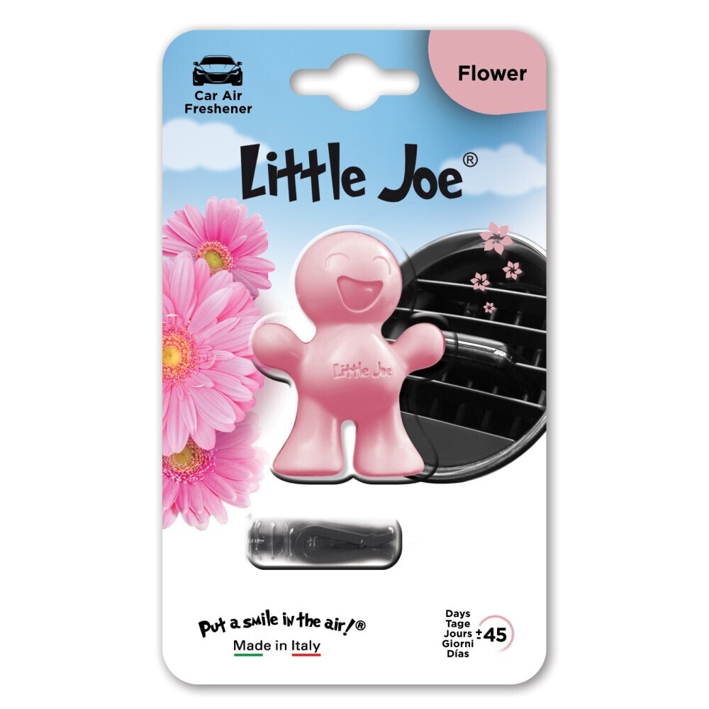 Ароматизатор в дефлектор улыбающийся человечек Little Joe Classic Flower, Цветочный