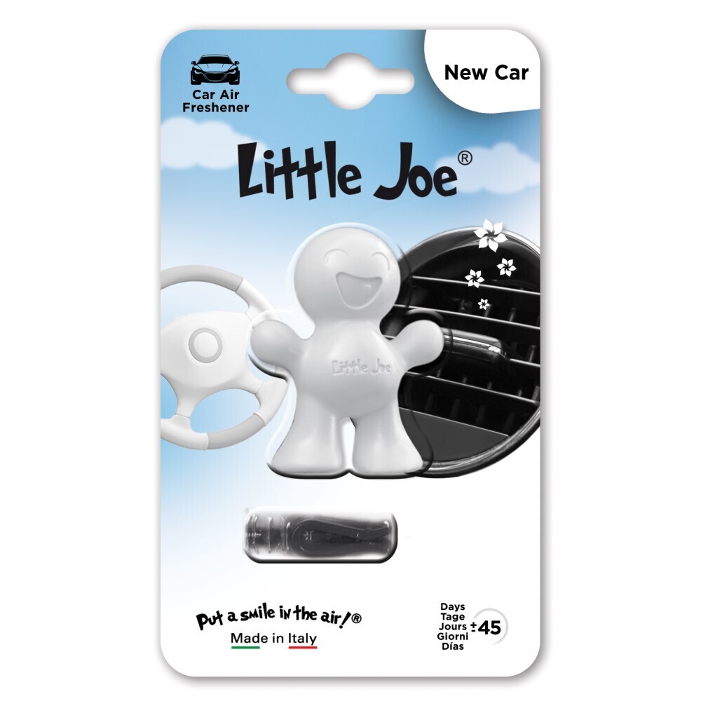 Ароматизатор в дефлектор улыбающийся человечек Little Joe Classic New Car, Новая машина