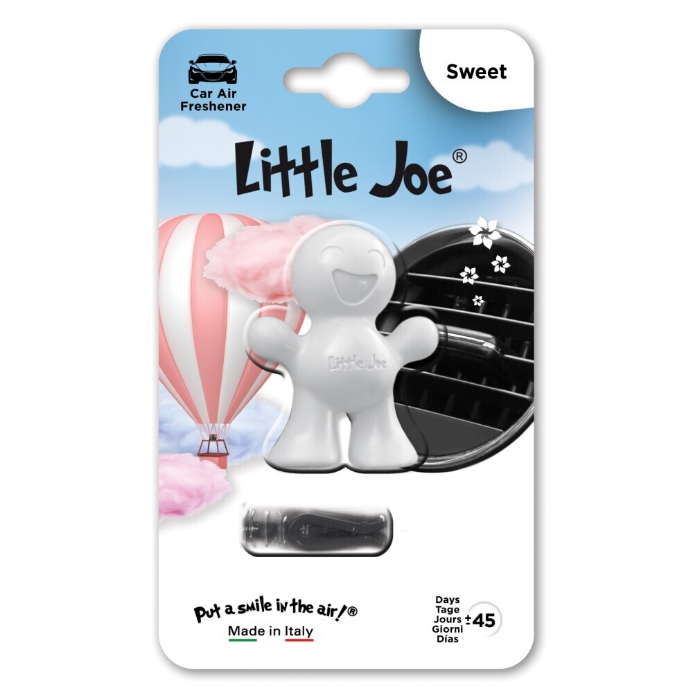 Ароматизатор в дефлектор улыбающийся человечек Little Joe Classic Sweet, Сладость