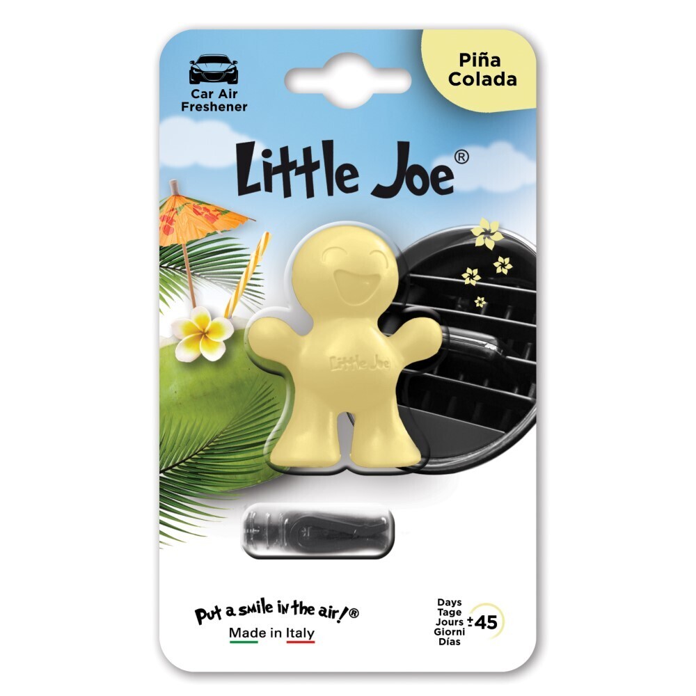 Ароматизатор в дефлектор улыбающийся человечек Little Joe Classic Classic Pina Colada, Пина колада