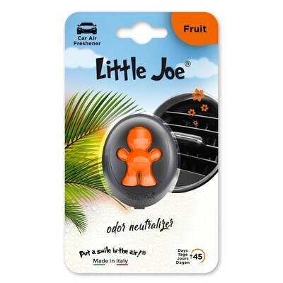 Ароматизатор мембранный в дефлектор улыбающийся человечек Little Joe Membrane Fruits, Фрукты