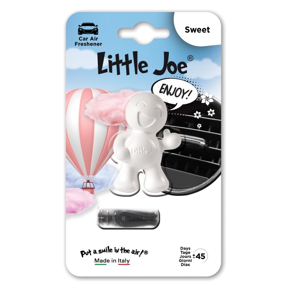 Ароматизатор в дефлектор улыбающийся человечек Little Joe OK Sweet, Сладость
