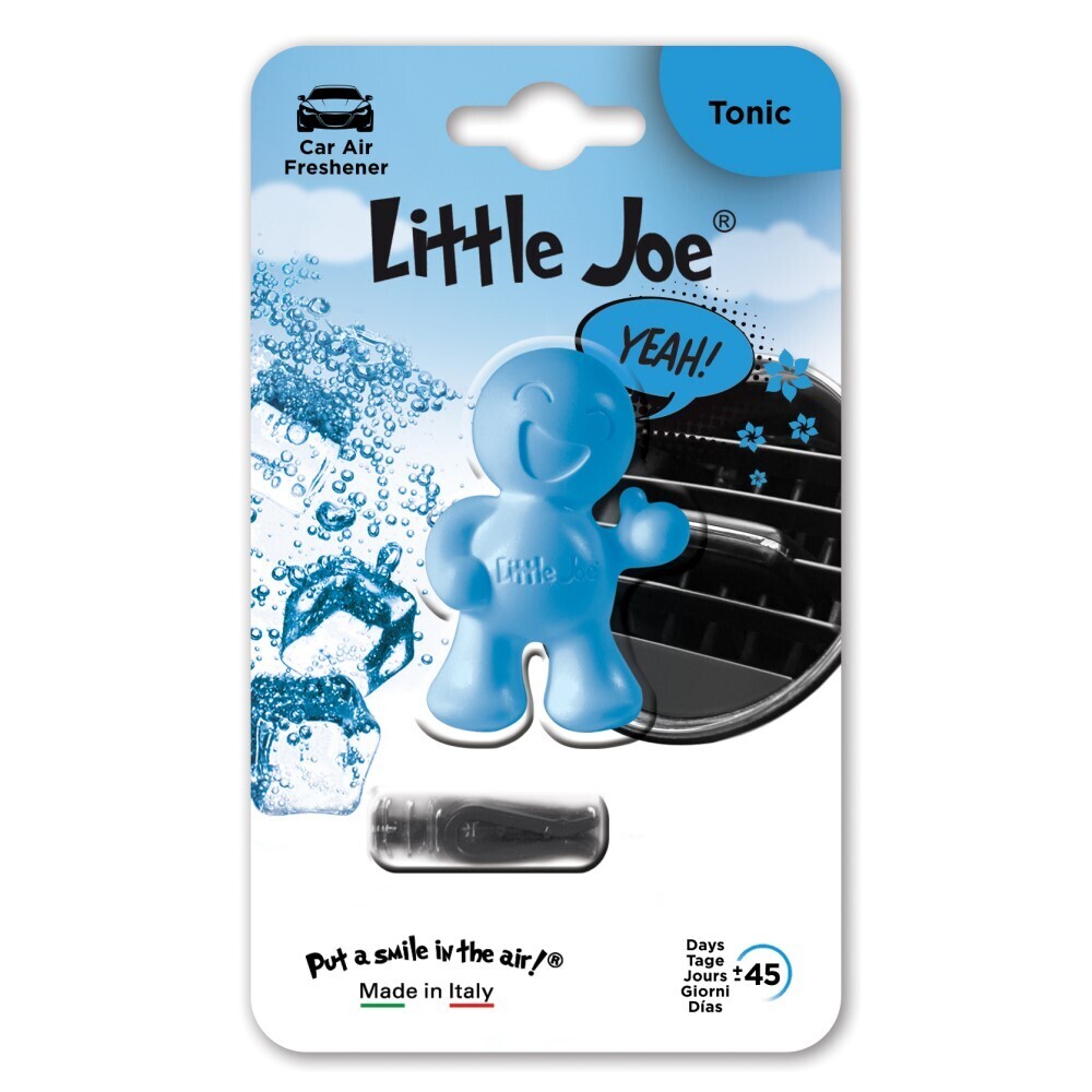 Ароматизатор в дефлектор улыбающийся человечек Little Joe OK Tonic, Напиток Тоник