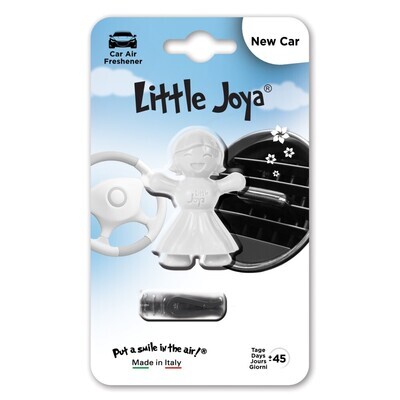 Ароматизатор в дефлектор улыбающаяся девочка Little Joya New Car, Новая машина