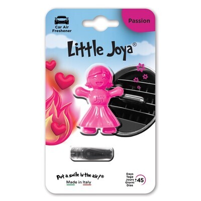 Ароматизатор в дефлектор улыбающаяся девочка Little Joya Passion, Страсть