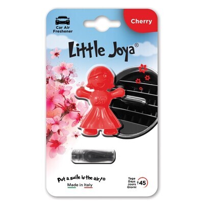 Ароматизатор в дефлектор улыбающаяся девочка Little Joya Cherry, Вишня