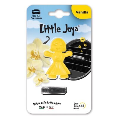 Ароматизатор в дефлектор улыбающаяся девочка Little Joya Vanilla Cream, Ваниль