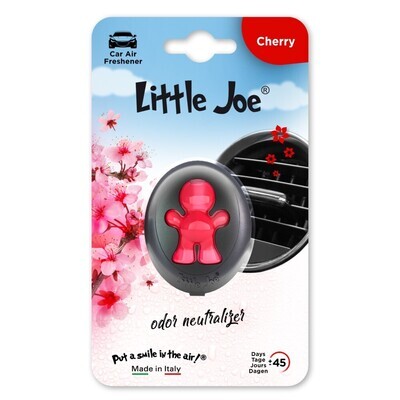 Ароматизатор мембранный в дефлектор улыбающийся человечек Little Joe Membrane Cherry, Вишня